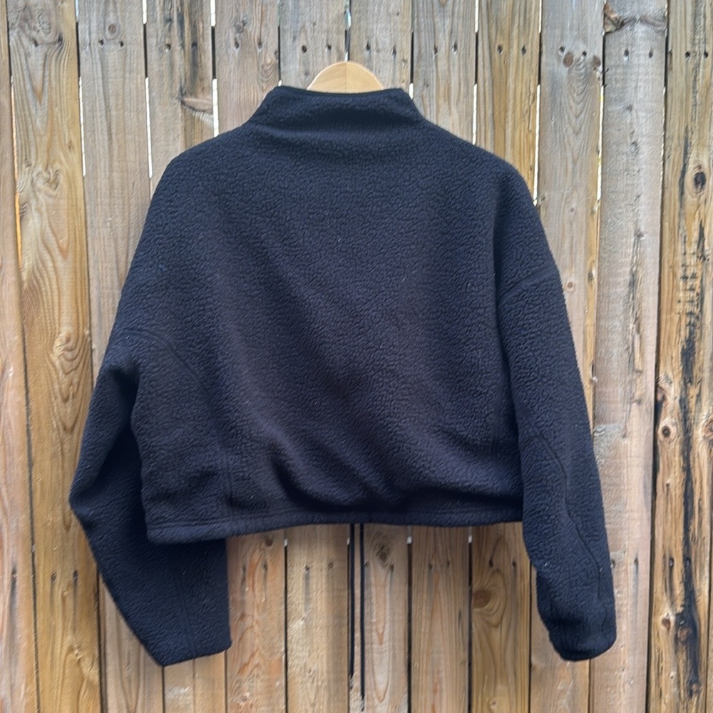 ALO Yoga Black Teddy Jacket - Picture 5 of 6